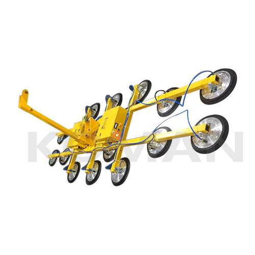 智能主机电动玻璃真空吸吊机可翻转吸中空玻璃铝板吸盘吊具1600KG