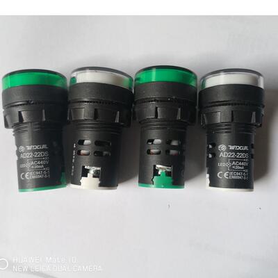 AC440V 信号灯指示灯 红绿黄蓝白 AD22-22DS 高亮信号灯指示灯LED