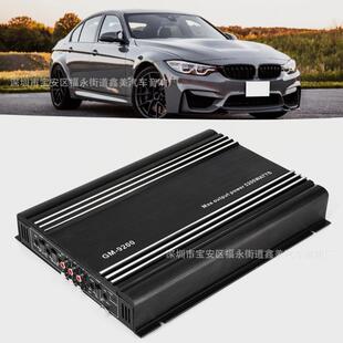 厂家倚狼汽车音功放音频处668理器四路四声0道大功率野功响放920