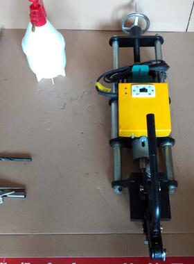 铁路施工钻孔工具电动钢轨打孔机铁路维护钻孔机工作转速240r/min