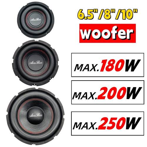 6.5寸8寸10寸12寸15寸低音喇叭超重汽车低音炮奥伯尔发烧级扬声器