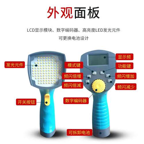 工业电子仪电机转速测试仪雷/达持式测频检闪电子秤车有功汽功率