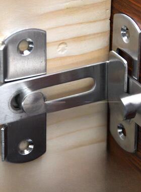 90度门扣门栓直角锁扣移门房门仓谷门直角搭扣门窗卫生间折弯插销