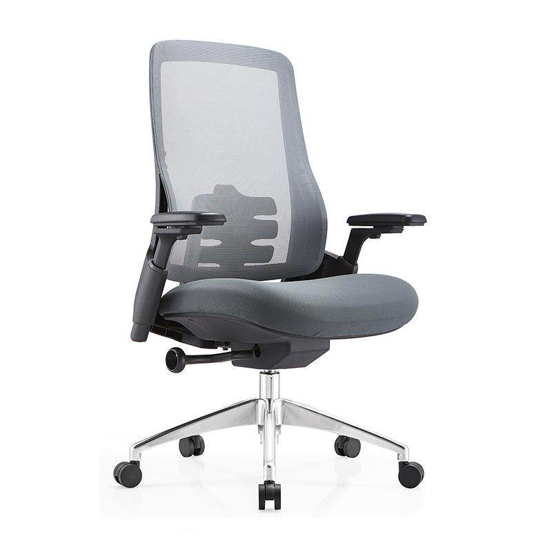 办公室办公椅职员椅 人体工学护腰久坐转椅 带头枕网椅电脑椅