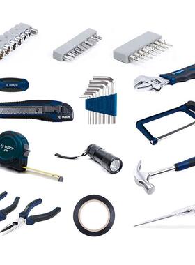 9P1E多功能家用维修五金工具套装电工木工多功能维修108