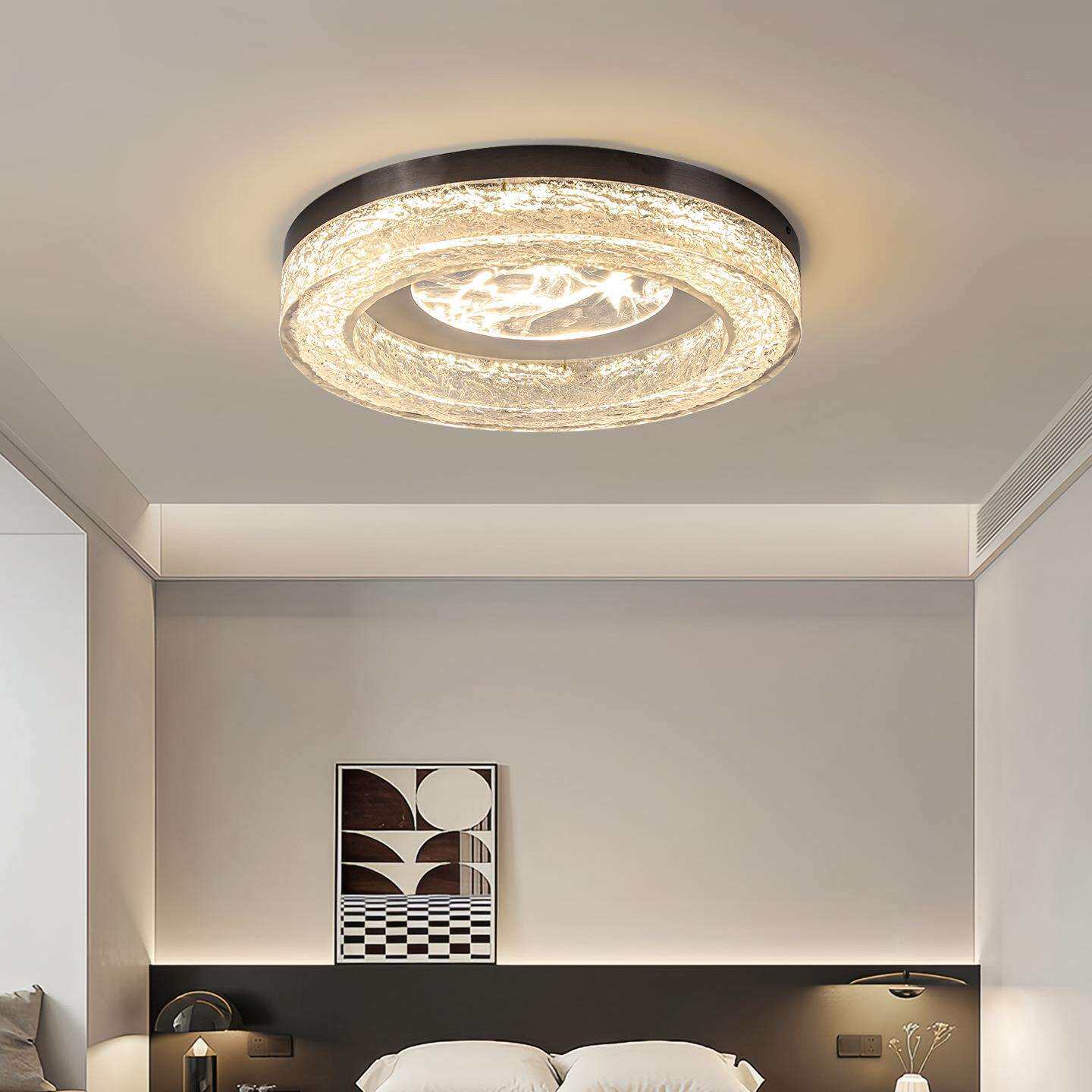 led护眼客厅吸顶灯意式轻奢高端创意云雾时尚艺术新款大厅灯556L