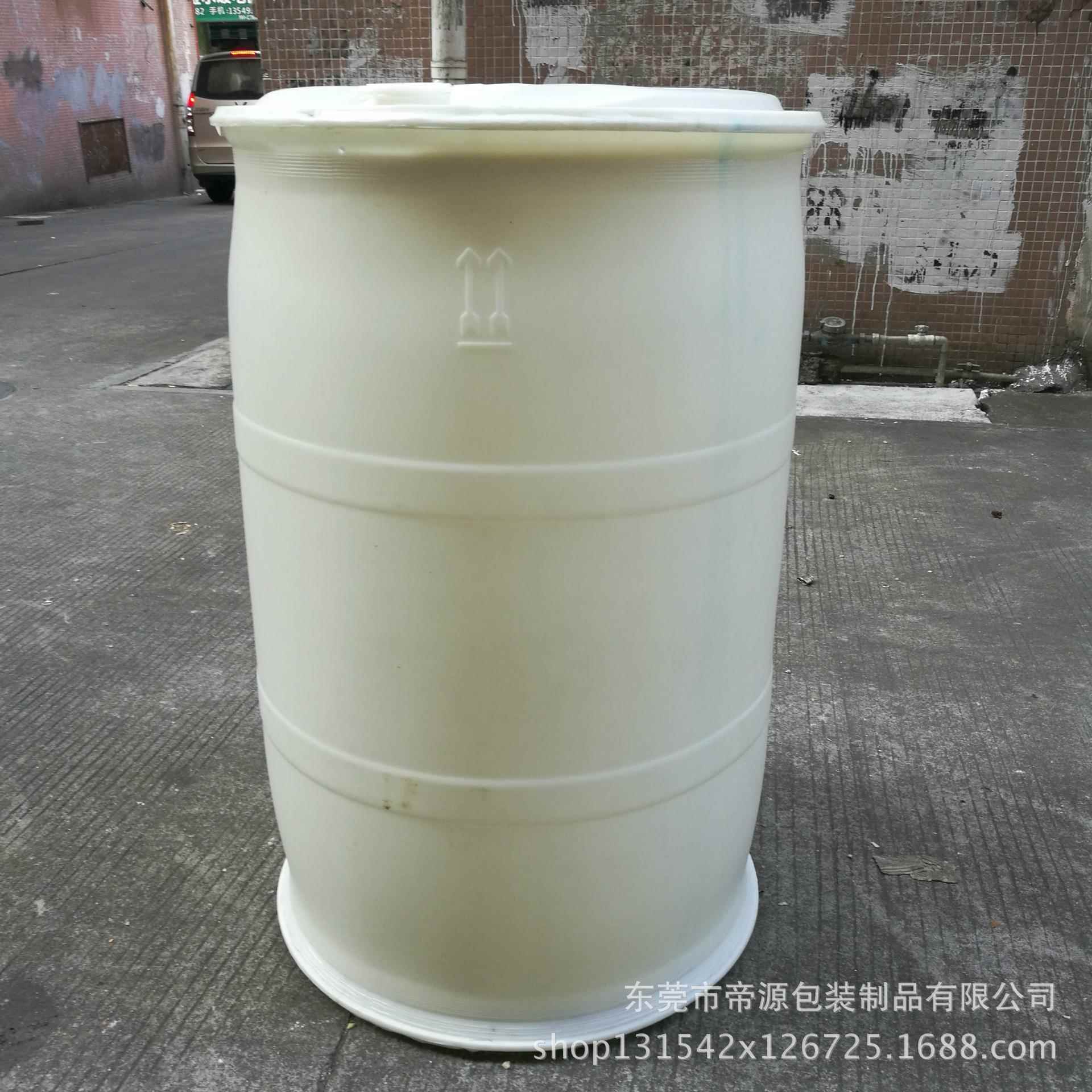 白色化工桶,200L塑料桶200升圆桶,PE加厚桶供应清溪塘厦