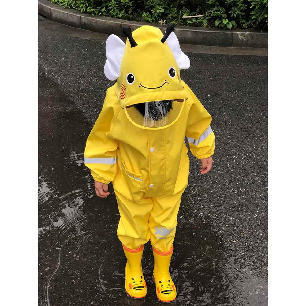 儿童雨衣连体男童女童幼儿园宝宝学生小孩雨披全身雨具防护上学用