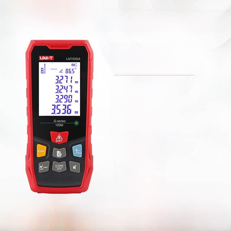 Unilide Lm100Ga绿光手持式激光测距仪高精度室内测量仪数字尺测