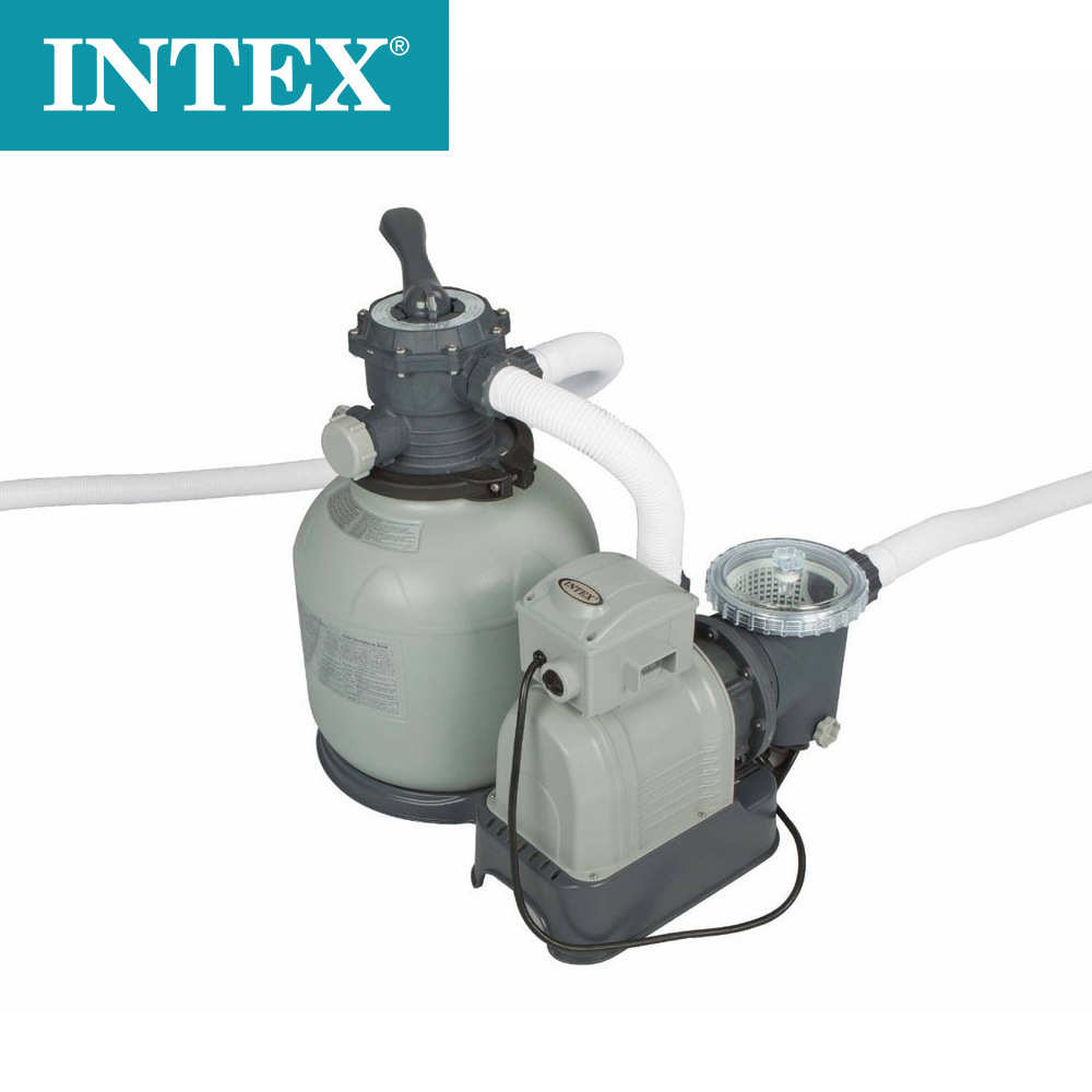 INTEX26374支架游泳池加厚儿童家用大型泳池可折叠管架水池养鱼池