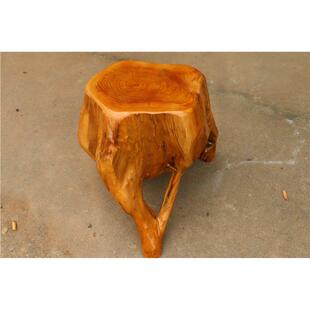 木凳凳子木桩木墩实木花架底座摆件树根天然树桩根雕原木坐凳