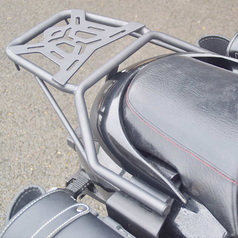 适用于铃木酷道155后货架双边包帆布包防水侧边包骑士包保险杠