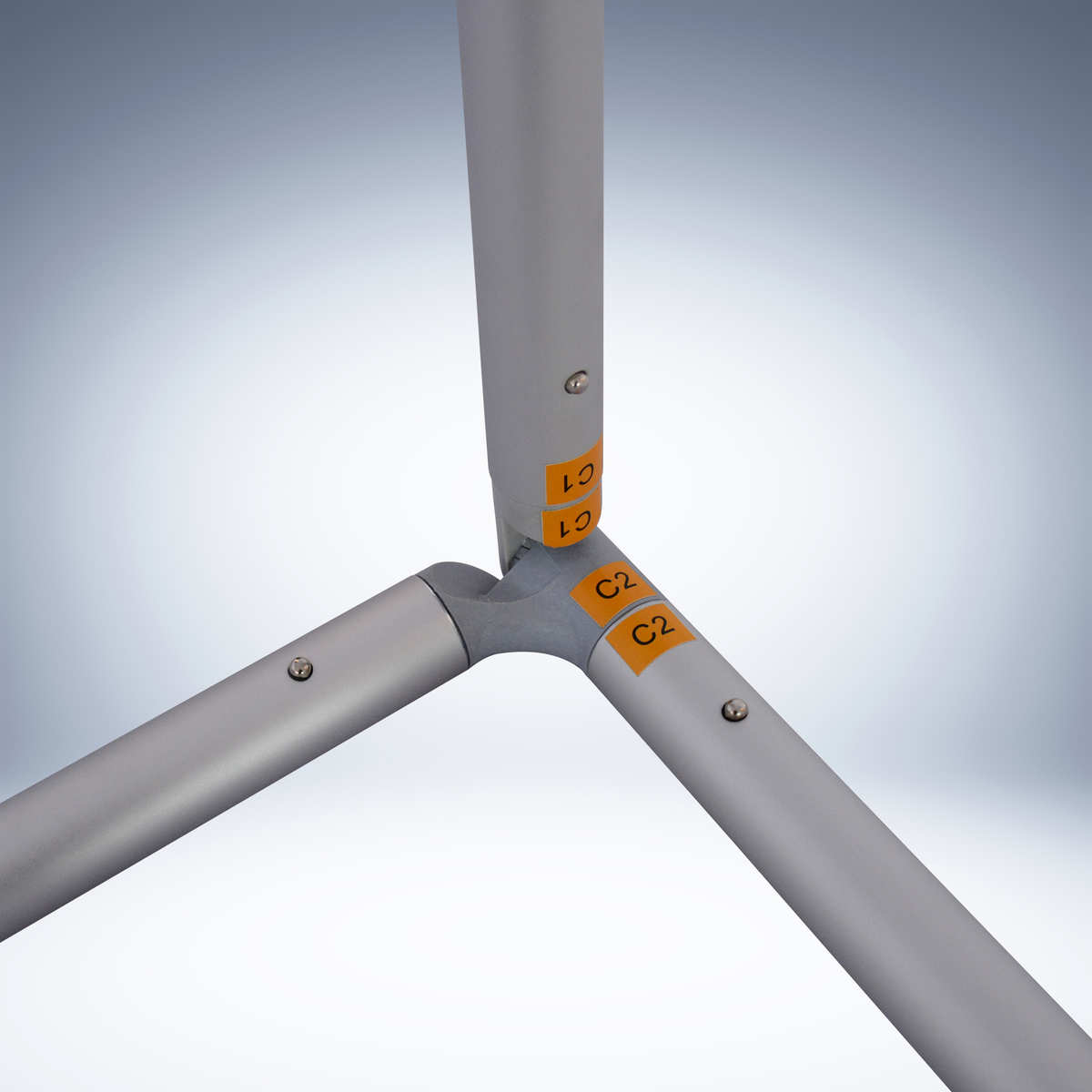 厂家直销快幕布秀前台 圆管前台促销台 试吃台