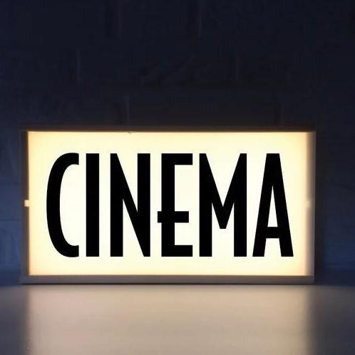 跨境爆款 CINEMA light box创意照明夜灯led灯气氛台灯电影灯箱