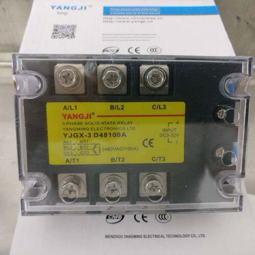 杨佳杨吉三相交流固态继电器Yjgx-3 D48100A （480V/100A）