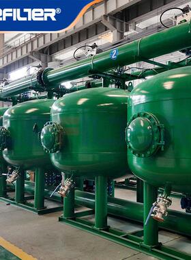 利菲尔特 农业灌溉水80m³/h浅层砂过滤器 DN100  防喷头堵塞