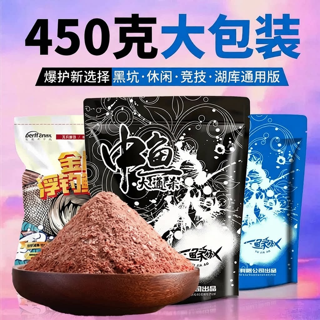 饵料饵料野钓鲢鳙主攻鲫鱼路亚饵