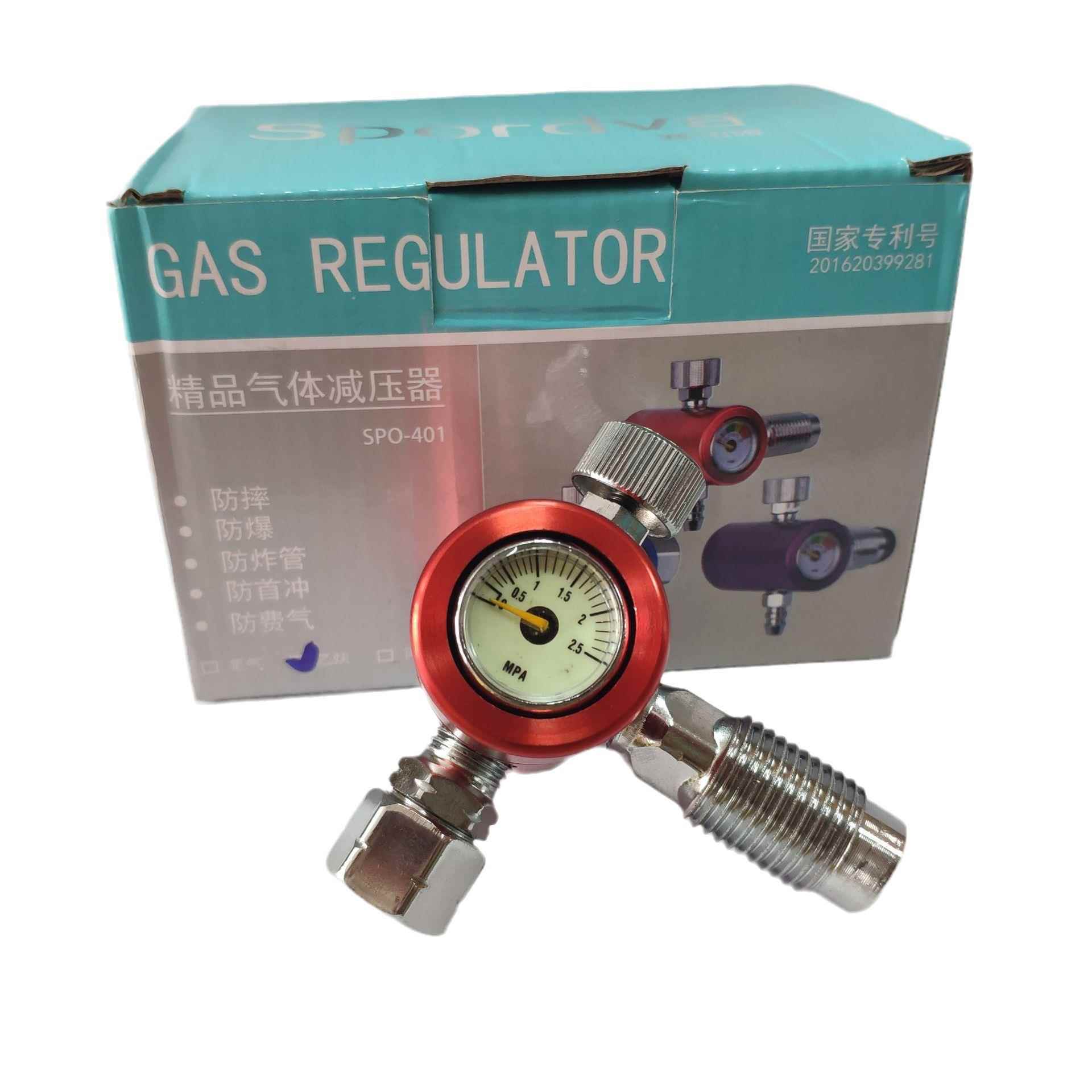新款直销赛铂唯401节能乙炔表省气氧气割减压器五防乙炔表防摔防