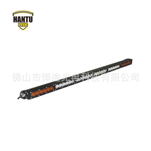 37英寸180W单排黄白光LED汽车长条灯5W*36珠LED越野车改装灯