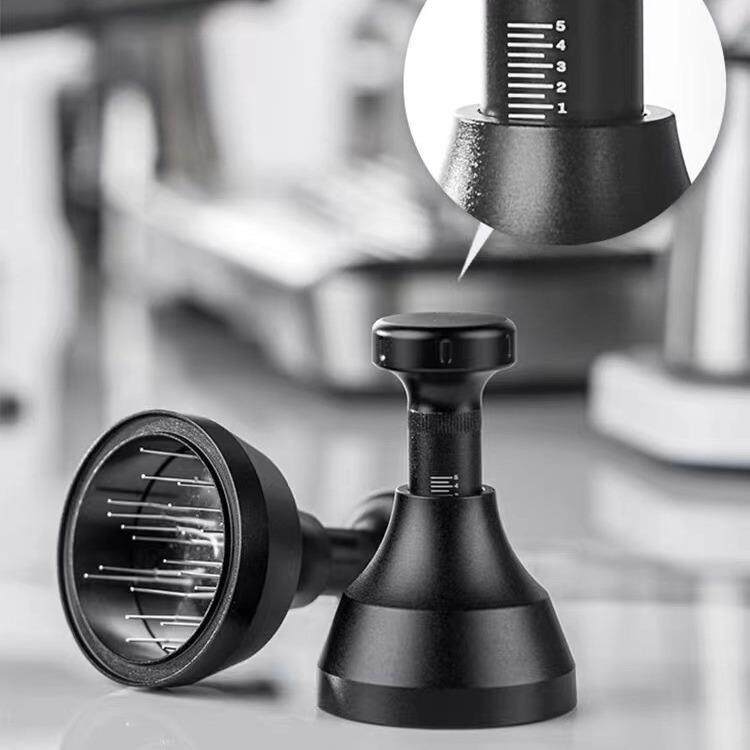 咖啡布粉针 不锈钢咖啡松粉针针式布粉器 咖啡手柄散粉器具