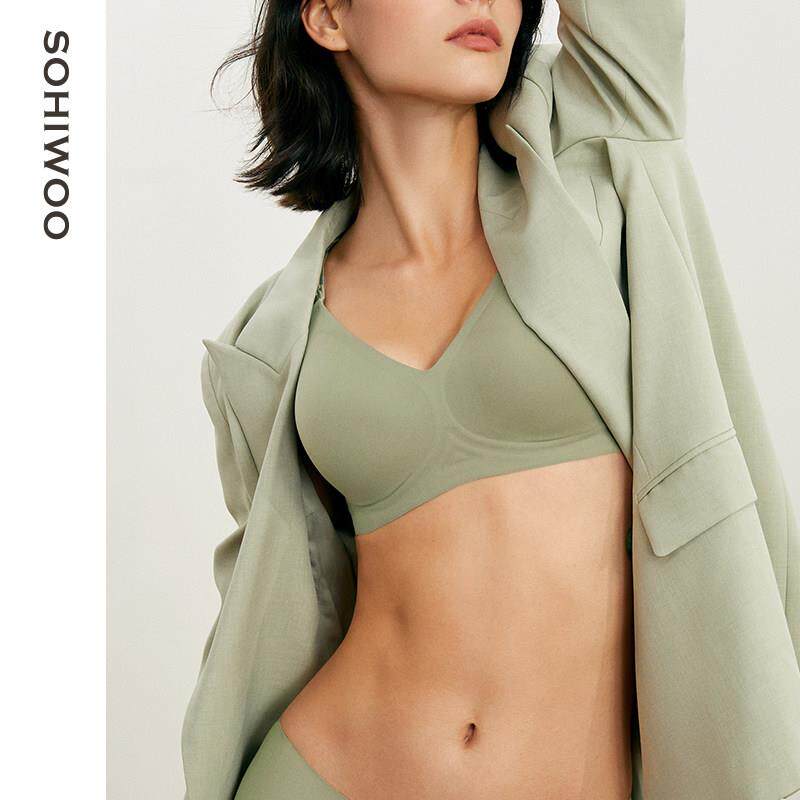 sohiwoo哺乳内衣孕妇胸罩罩聚拢防下垂孕期夏季薄款产后哺乳专用