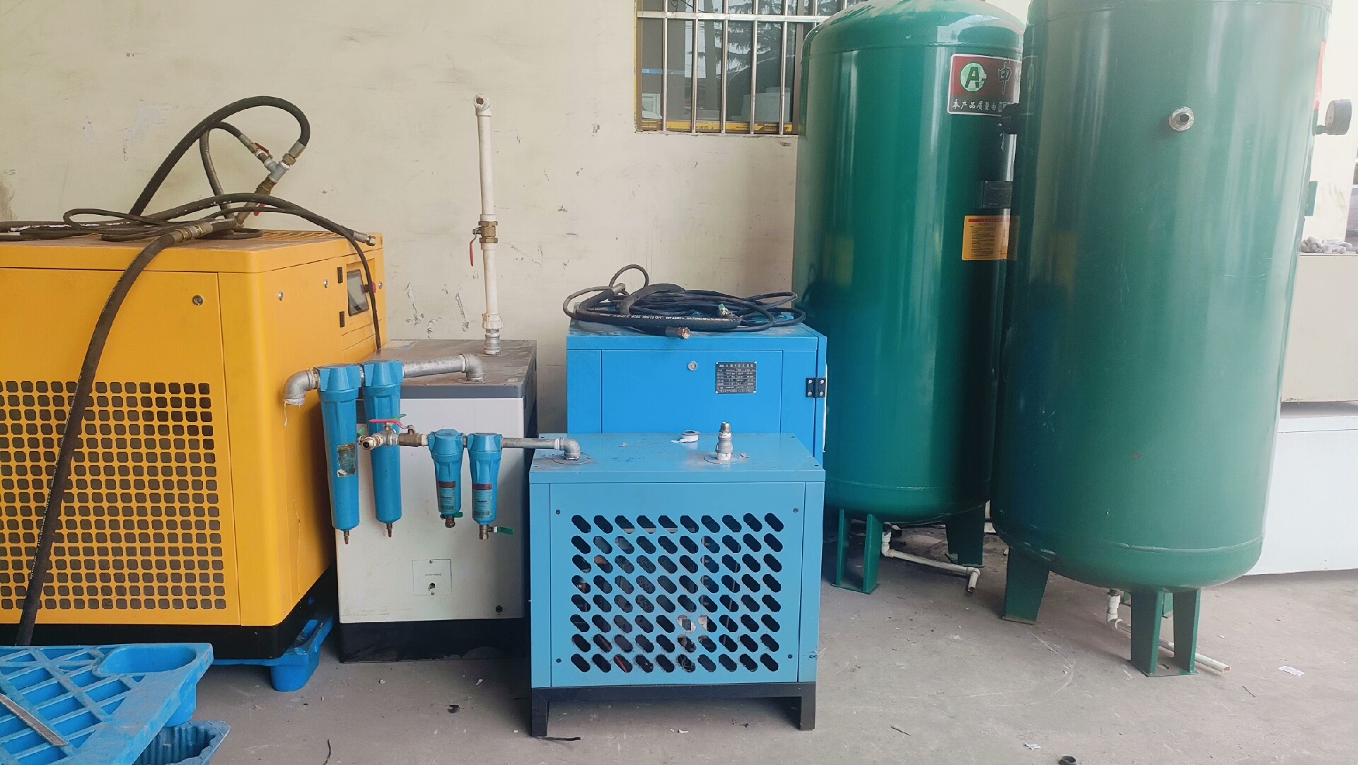 变频空压机三件套，15千瓦，22千瓦，37千瓦