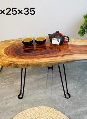 根雕茶几实木折叠桌沙发边几边车载折叠J桌茶桌露营折叠阳台泡茶