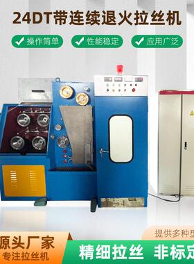 可定制24DT带连续退火拉丝机金属键合丝拉丝机成型机器