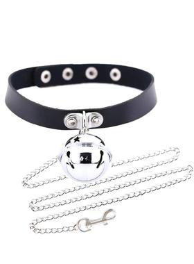 choker铃铛项圈项链牵引脖子项链