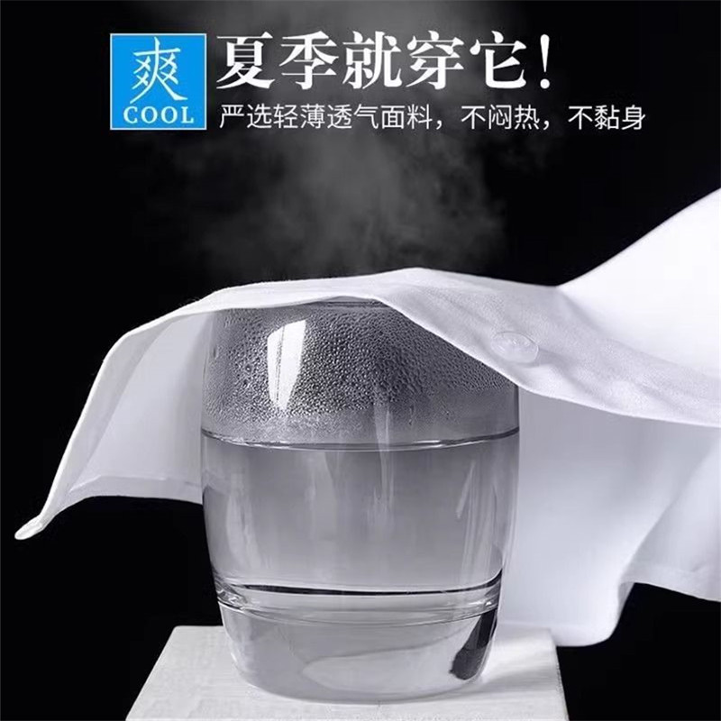抗皱衬衣男士高级衬衫商务衬衫图片