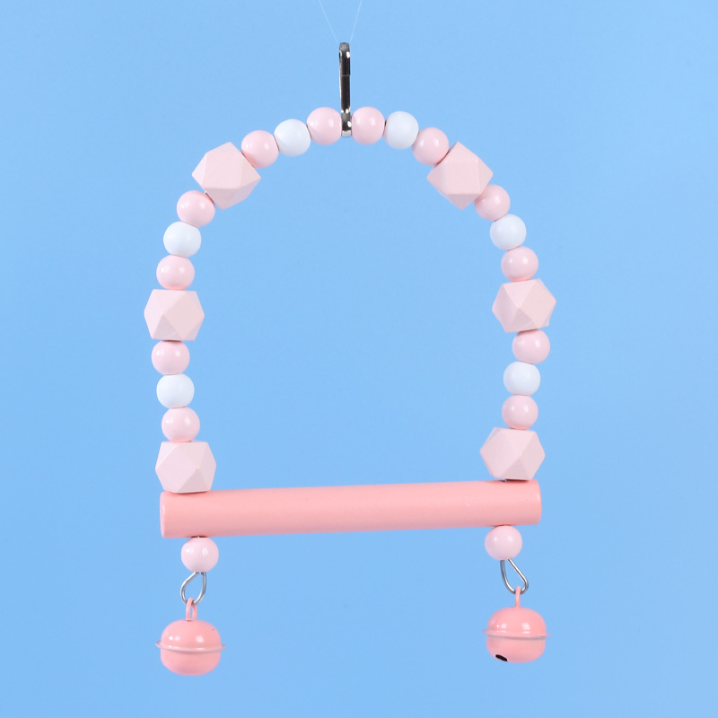 鹦鹉鹦鹉秋千站台吊桥造景装饰