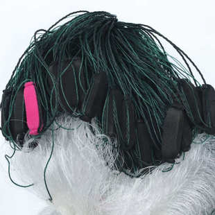 槐渔 1-2米急流网加重流水网三层渔网大流网鱼尾坠粘网沾网激流网