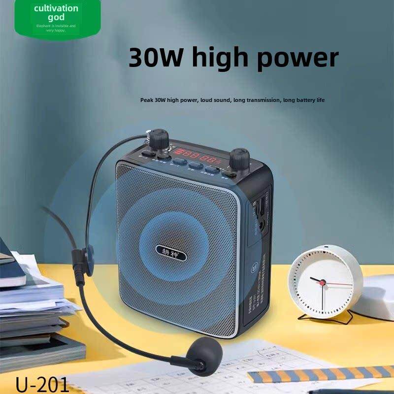 萨克斯无线麦克风大功率蓝牙小蜜蜂扩音器二胡户外音响便携式混响