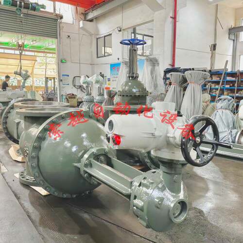 DN400铸铁电动闸阀Z945T/W-10Q硬密封法兰连接多回转电动装置