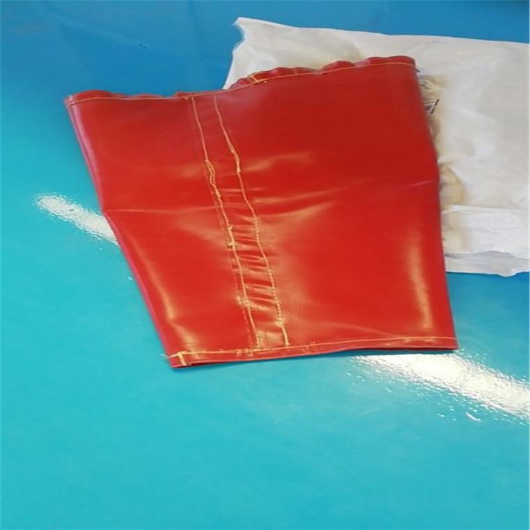 厂家直销 帆布软接 阻燃防腐防霉 使用时效长 耐高温软连接红色