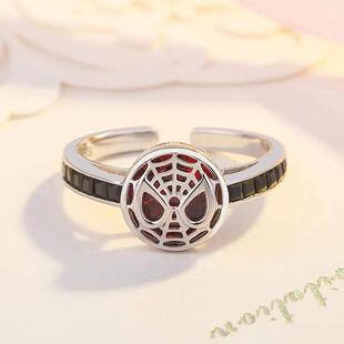 Personality Design rend Spider Mask Rings for Men Women Fash