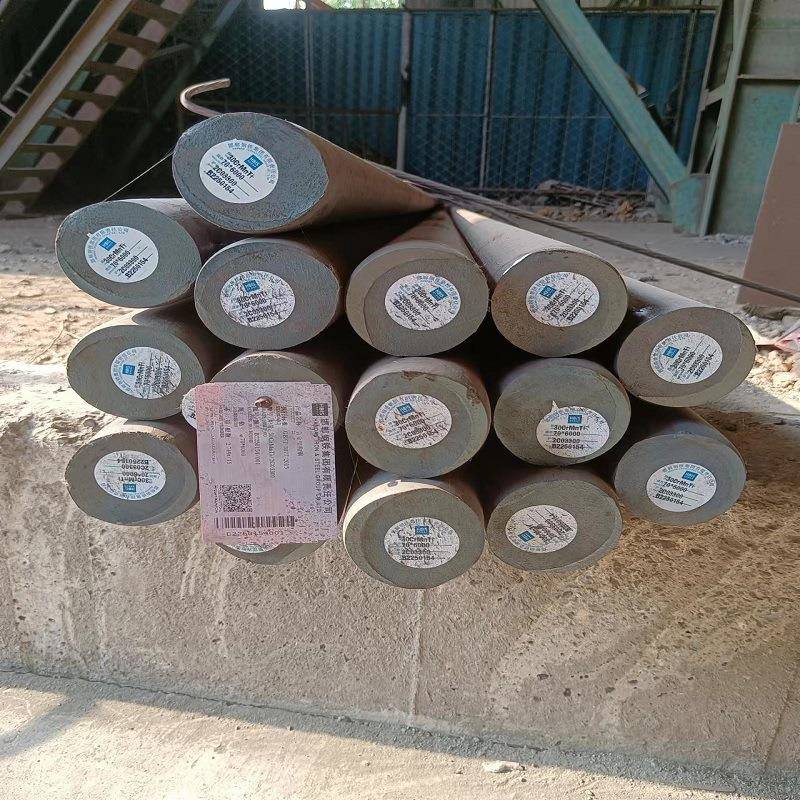 莱钢热轧圆钢 易焊接高碳船用半圆钢 35crmo合金圆定尺切割