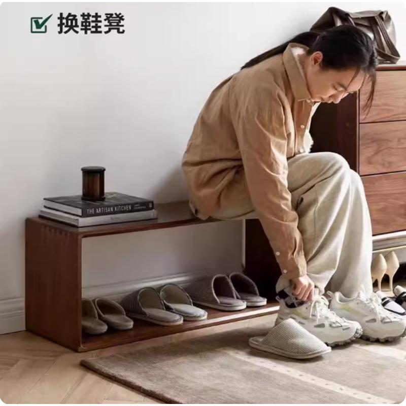 简约实木格子柜自由组合书柜书架客厅隔断置物柜矮柜2024新款创意