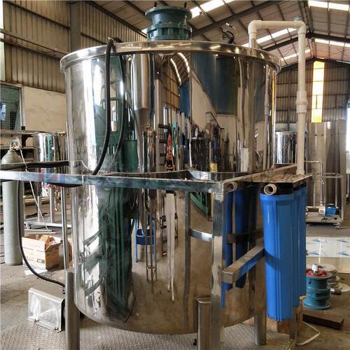 东莞厂家1000L液体搅拌罐玻璃水不锈钢搅拌机加热搅拌桶定制