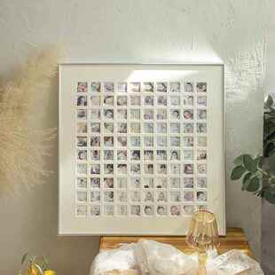 宫格00相框洗照片做成照Y2102 1片物框爱情纪念48童礼d1iy像架框