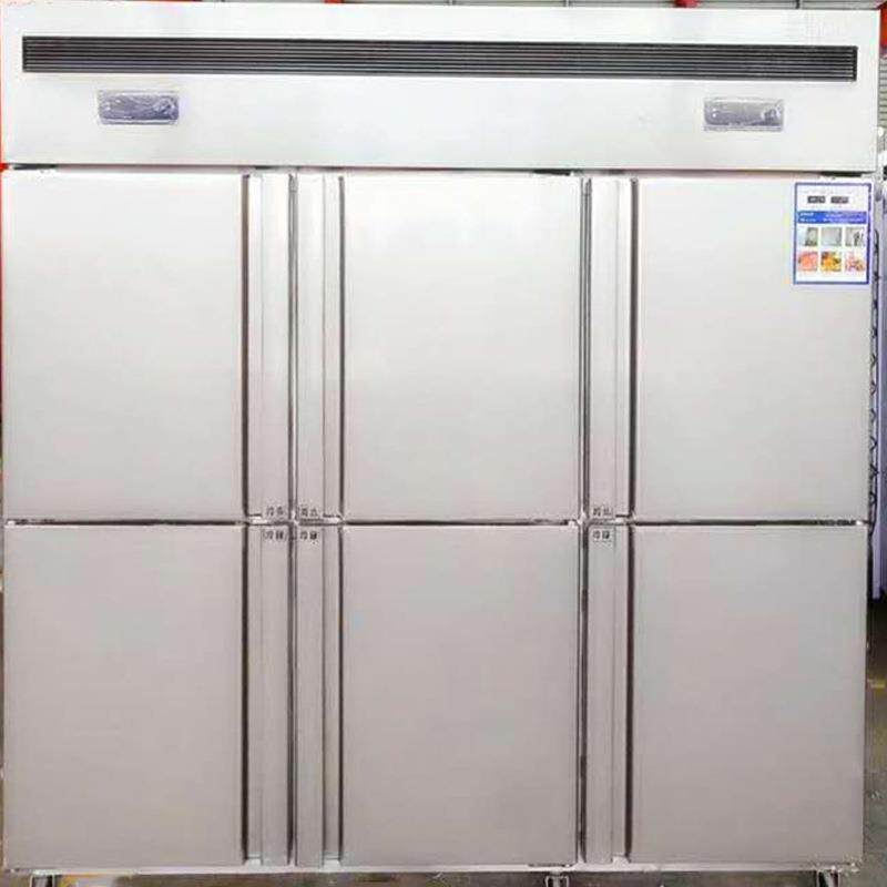 门冰柜商冷藏冷冻冰350箱六门冷柜厨房蔬菜保鲜四柜大容量用立式