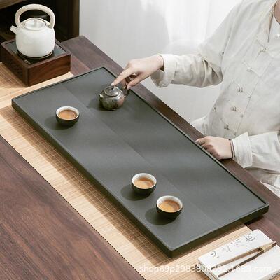 乌石金平分秋色茶家用办公厂家直销现代简约材石石盘头大小号茶具