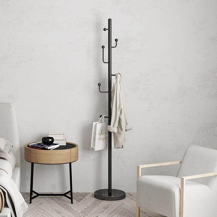 衣架落地卧室挂衣架家用入户落地式衣服架子客厅门口衣服杆衣帽架