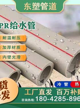 广东厂家ppr管水管ppr冷热4分管热熔管管道接头家装急速塑料160