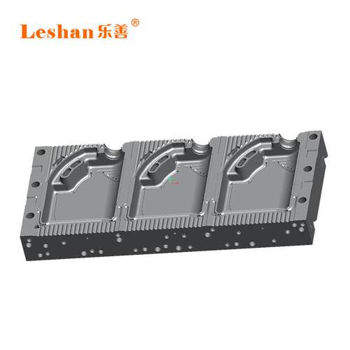 广东乐善吹塑机大型吹塑吹瓶模具塑料罐机吹塑模PP中空吹瓶模