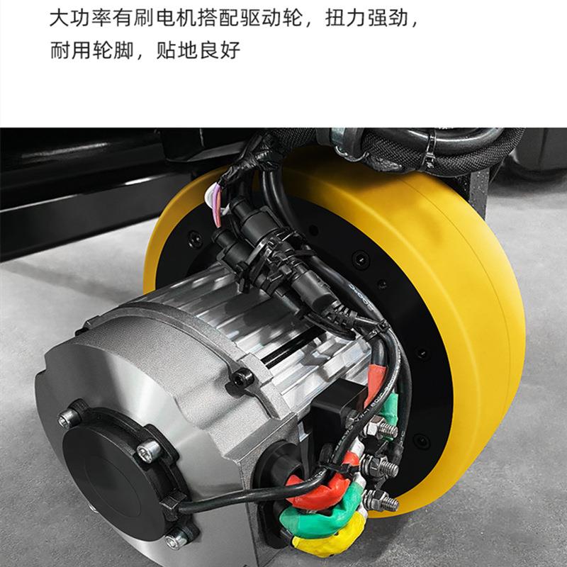 DIDING/迪鼎步行式3吨3T全电动搬运车全自行托盘地牛手拉叉车唧车