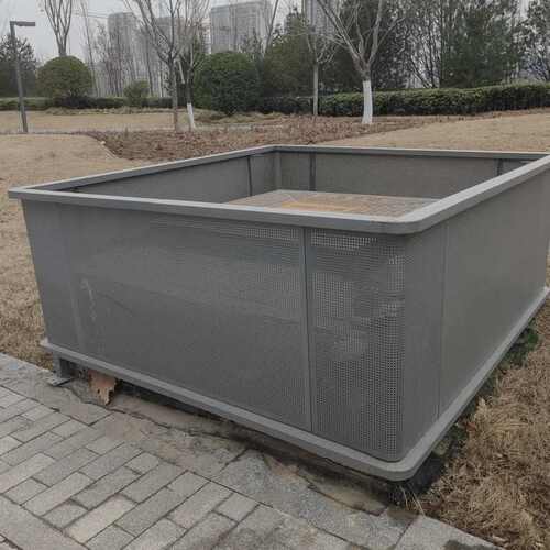 镂空冲孔铝单板装饰罩氟碳漆配电箱景观围网铝合金空调外机保护罩