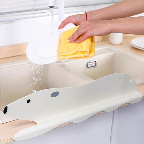 Cartoon Bear Sink Splash Guard, Dishwashing and Vegetable Wa