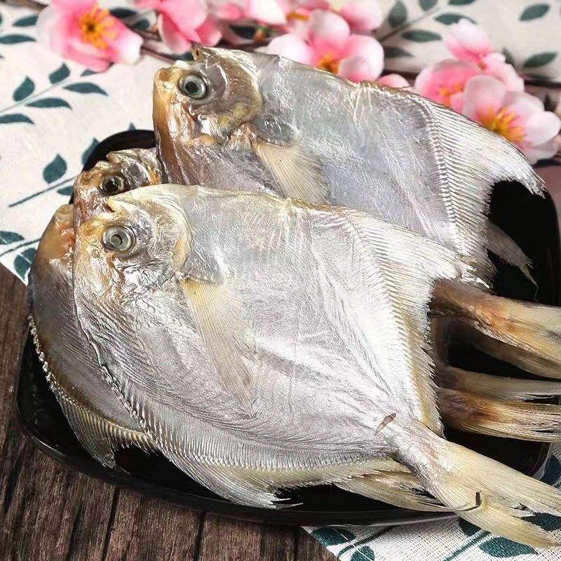 咸晒小鲳鱼干 干半干 干咸鱼渔家自制特产自制风干 干水产海鱼小