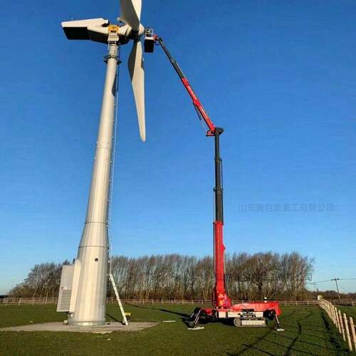 蜘蛛车履带户外空作业车果园采摘车电力绝缘履带曲臂式升降机